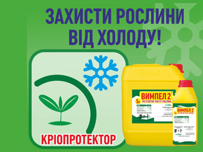 Вимпел 2 – ефективний захист від весняних приморозків для аграріїв
