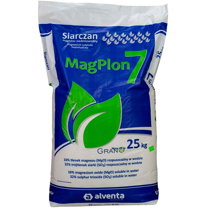 Мінеральне добриво Сульфат магнію Магплон 7 25кг: Ціна, Характеристики, Фото